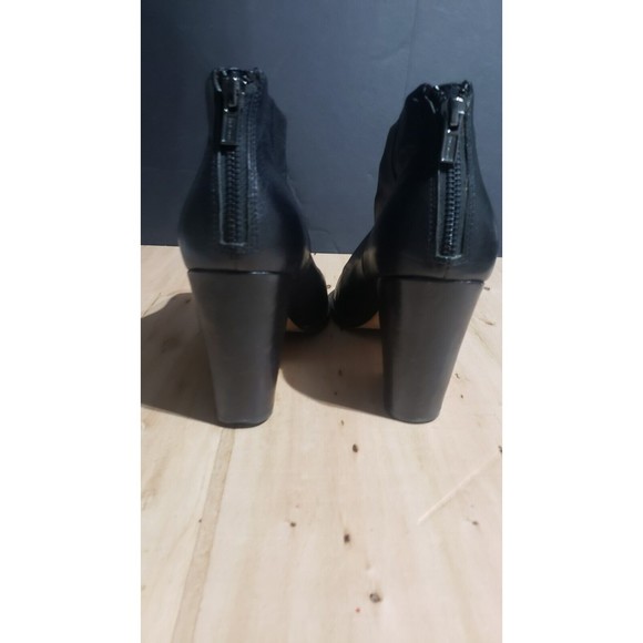 Cole Haan Black Chelsea Ankle Boots with Block Heel - Picture 4 of 6